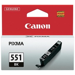 Zeige Details für Canon Tintenpatrone CLI-551BK schwarz, Füllmenge 7ml Bild von Canon Tintenpatrone CLI-551BK schwarz, Füllmenge 7ml