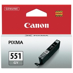 Zeige Details für Canon Tintenpatrone CLI-551GY grau, Füllmenge 7ml Bild von Canon Tintenpatrone CLI-551GY grau, Füllmenge 7ml