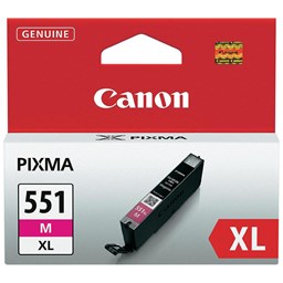 Zeige Details für Canon Tintenpatrone CLI-551XL magenta, Füllmenge 11ml Bild von Canon Tintenpatrone CLI-551XL magenta, Füllmenge 11ml