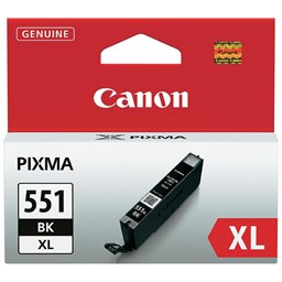 Zeige Details für Canon Tintenpatrone CLI-551XL schwarz, Füllmenge 11ml Bild von Canon Tintenpatrone CLI-551XL schwarz, Füllmenge 11ml