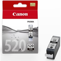 Zeige Details für Canon Tintenpatrone PGI-520BK schwarz, Füllmenge 19ml Bild von Canon Tintenpatrone PGI-520BK schwarz, Füllmenge 19ml