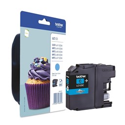 Zeige Details für Brother Tintenpatrone LC-123C cyan, 600 Seiten Bild von Brother Tintenpatrone LC-123C cyan, 600 Seiten