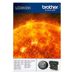 Zeige Details für Brother Tintenpatrone LC-980BK schwarz, 300 Seiten Bild von Brother Tintenpatrone LC-980BK schwarz, 300 Seiten