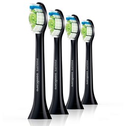 Zeige Details für Philips Sonicare Ersatz-Aufsteckbürsten W2 Optimal White 4er-Packung schwarz Bild von Philips Sonicare Ersatz-Aufsteckbürsten W2 Optimal White 4er-Packung schwarz