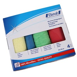 Zeige Details für Ebnat Microfaser Reinigungsset 4-teilig Bild von Ebnat Microfaser Reinigungsset 4-teilig