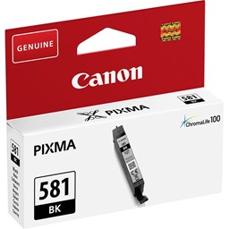 Zeige Details für Canon Tintenpatrone CLI-581BK, schwarz, Füllmenge 5.6ml Bild von Canon Tintenpatrone CLI-581BK, schwarz, Füllmenge 5.6ml
