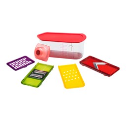 Zeige Details für Kuhn Rikon Multi-Mandoline und Reibe Box Bild von Kuhn Rikon Multi-Mandoline und Reibe Box