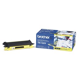 Zeige Details für Brother Toner TN-135Y, Gelb, 4000 Seiten  Bild von Brother Toner TN-135Y, Gelb, 4000 Seiten