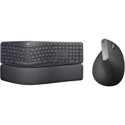 Zeige Details für Logitech Ergonomic Comb, K860 + MX Vertical Bild von Logitech Ergonomic Comb, K860 + MX Vertical