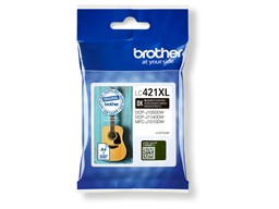 Zeige Details für Brother Tintenpatrone LC-421XLBK schwarz Bild von Brother Tintenpatrone LC-421XLBK schwarz