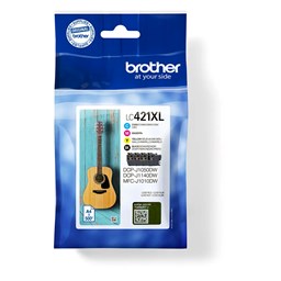 Zeige Details für Brother Tintenpatrone LC-421XL Multipack Bild von Brother Tintenpatrone LC-421XL Multipack