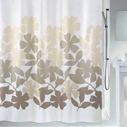 Zeige Details für Spirella Duschvorhang Fleury Taupe/Beige 180x200cm Bild von Spirella Duschvorhang Fleury Taupe/Beige 180x200cm
