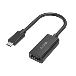 Zeige Details für Hama Video-Adapter, USB-C-Stecker - DisplayPort, 4K Bild von Hama Video-Adapter, USB-C-Stecker - DisplayPort, 4K