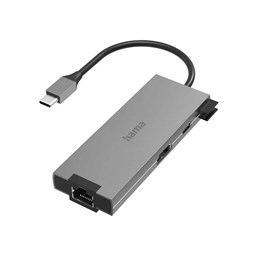 Zeige Details für Hama USB-C-Hub, 2x USB-A, USB-C, HDMI™, LAN Bild von Hama USB-C-Hub, 2x USB-A, USB-C, HDMI™, LAN