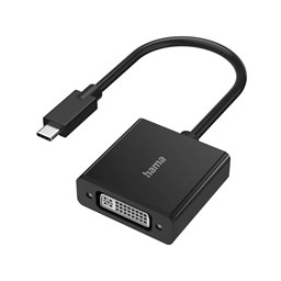 Zeige Details für Hama Video-Adapter, USB-C-Stecker - DVI-Buchse, 4K Bild von Hama Video-Adapter, USB-C-Stecker - DVI-Buchse, 4K