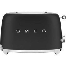 Zeige Details für Smeg Toaster 50s Style Kompakt Schwarz Matt Bild von Smeg Toaster 50s Style Kompakt Schwarz Matt