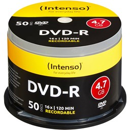 Zeige Details für INTENSO DVD-R 50er Spindel 4.7GB Bild von INTENSO DVD-R 50er Spindel 4.7GB