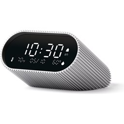 Zeige Details für Lexon Ray Clock Silber Bild von Lexon Ray Clock Silber