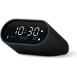 Zeige Details für Lexon Ray Clock Schwarz Bild von Lexon Ray Clock Schwarz