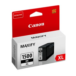 Zeige Details für Canon Tintenpatrone PGI-1500BK XL schwarz, 34.7ml Bild von Canon Tintenpatrone PGI-1500BK XL schwarz, 34.7ml