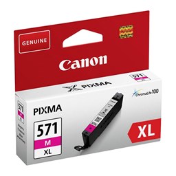 Zeige Details für Canon Tintenpatrone CLI-571M XL magenta, Füllmenge 11ml Bild von Canon Tintenpatrone CLI-571M XL magenta, Füllmenge 11ml