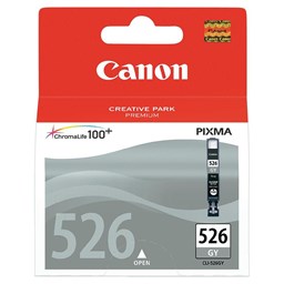 Zeige Details für Canon Tintenpatrone CLI-526GY grau, Füllmenge 9ml Bild von Canon Tintenpatrone CLI-526GY grau, Füllmenge 9ml