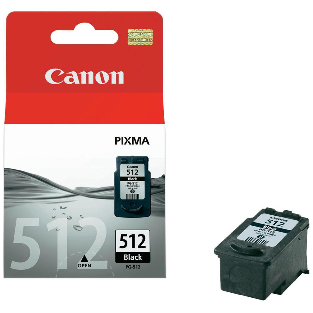 Bild von Canon Tintenpatrone PG-512 schwarz, Füllmenge 15ml