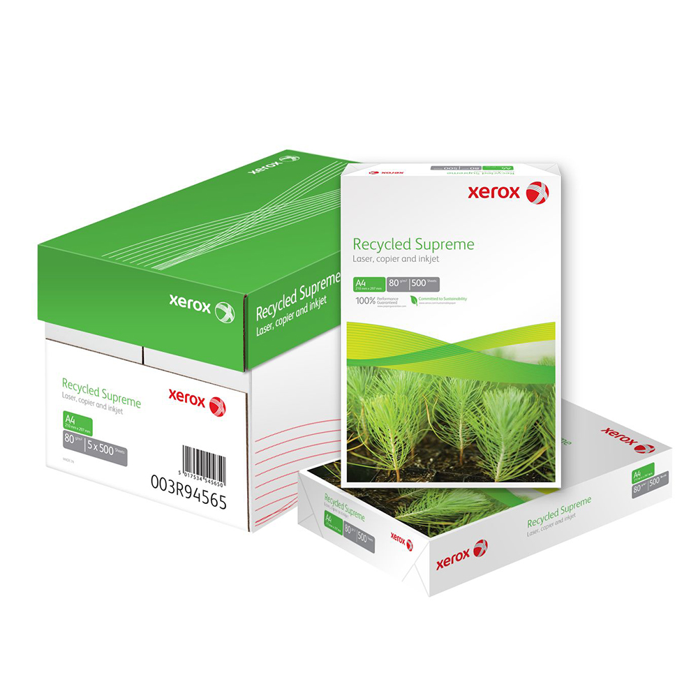 Bild von Xerox Recycled Surpreme 100% A4, 80g/m2, 500 Blatt