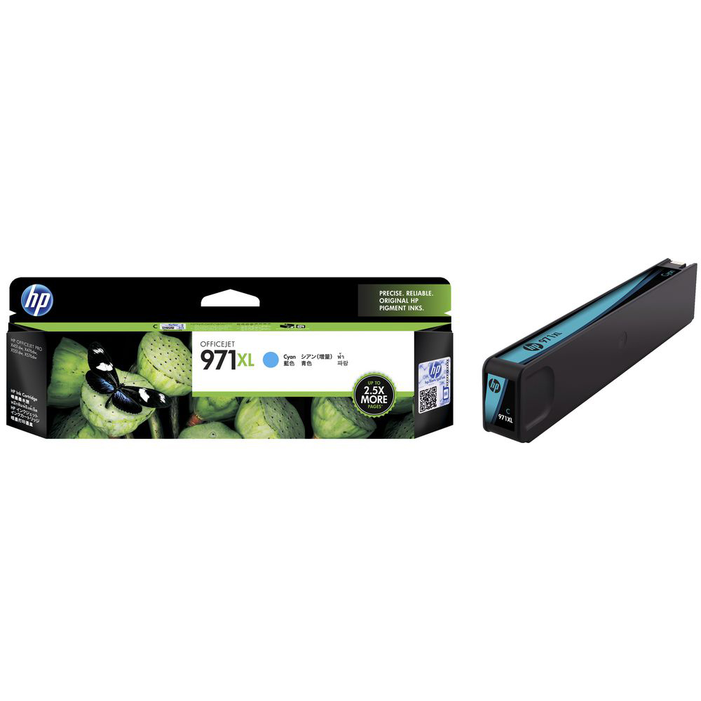 Picture of HP Tintenpatrone 971XL cyan, 6600 Seiten