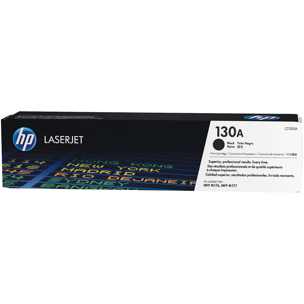 Bild von HP Toner 130A, CF350A, schwarz, 1300 Seiten