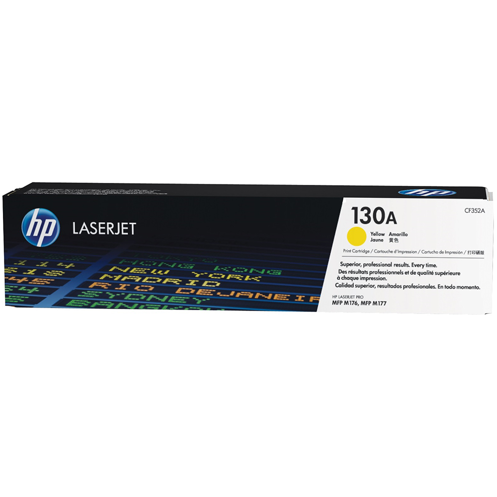 Bild von HP Toner 130A, CF352A, gelb, 1000 Seiten