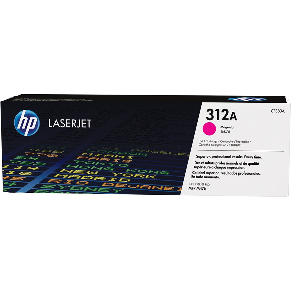 Picture of HP Toner 312A, CF383A, magenta, 2700 Seiten