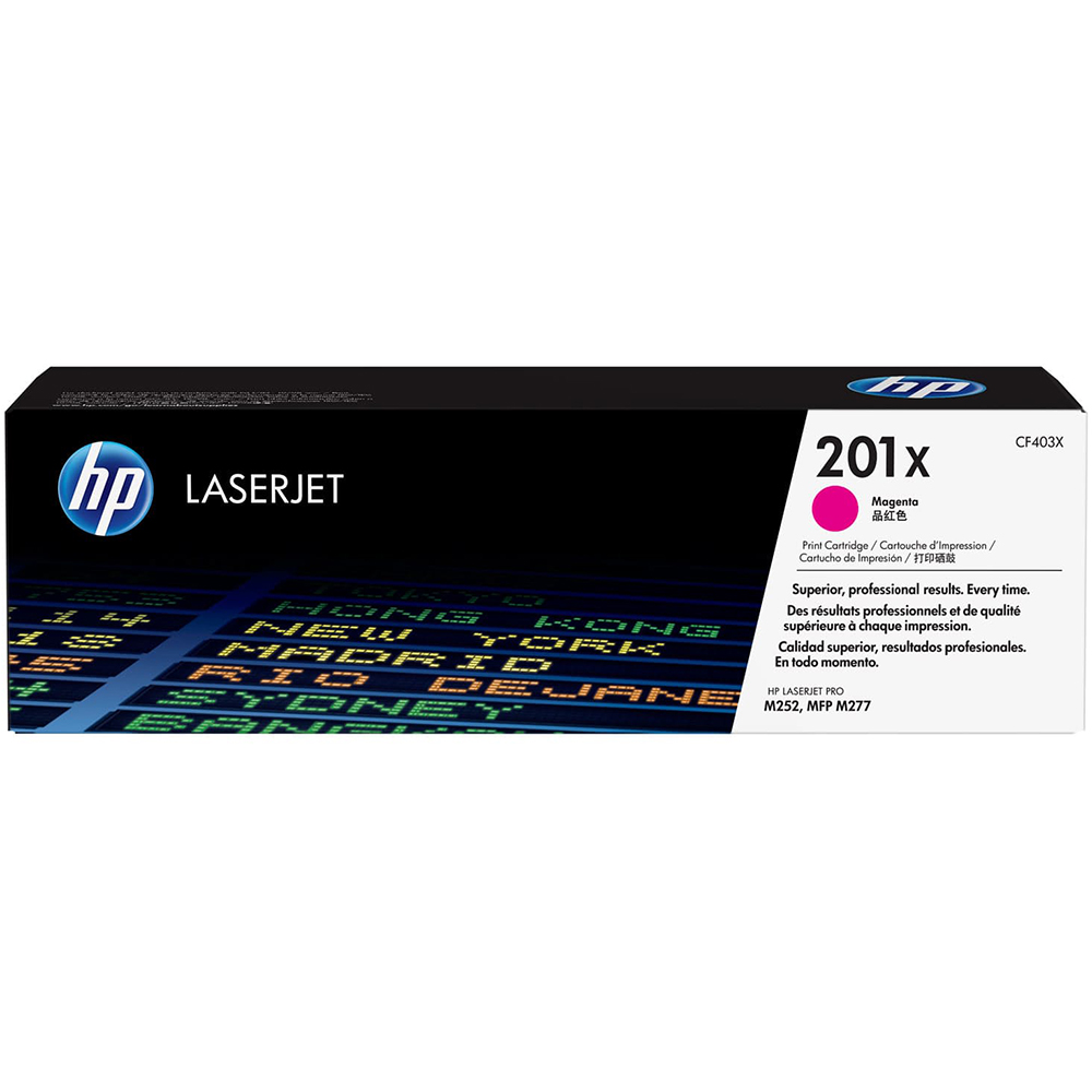 Bild von HP Toner 201X , CF403X, magenta, 2300 Seiten