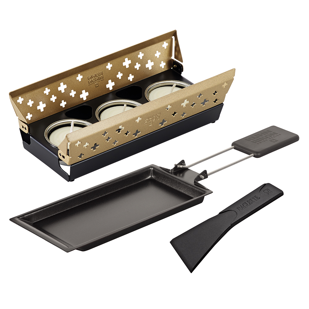 Bild von Kuhn Rikon Raclette Set Mini Candle Light gold