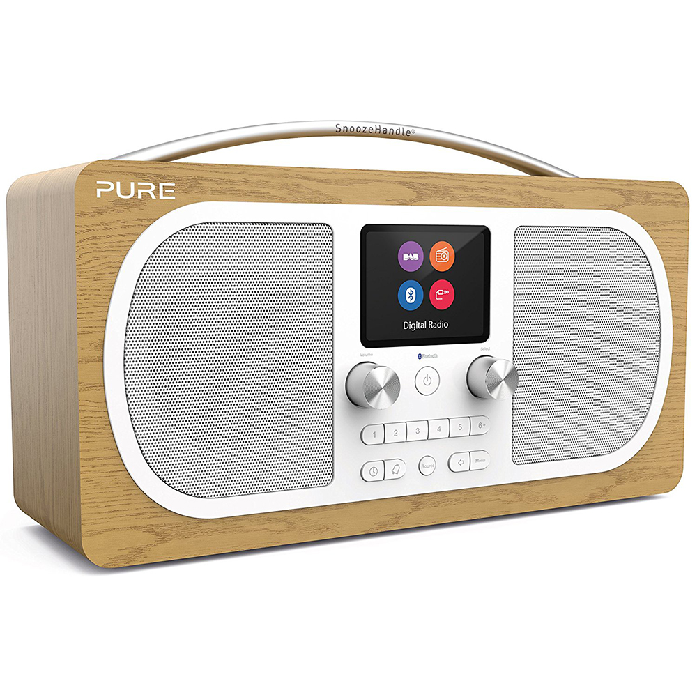 Bild von Pure Evoke H6 Eiche DAB+/FM Radio, Bluetooth