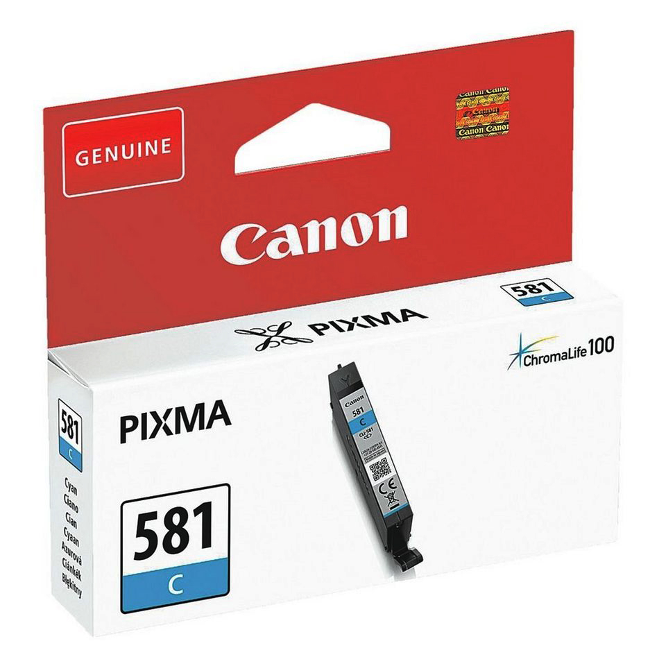 Bild von Canon Tintenpatrone CLI-581C, cyan, Füllmenge 5.6ml