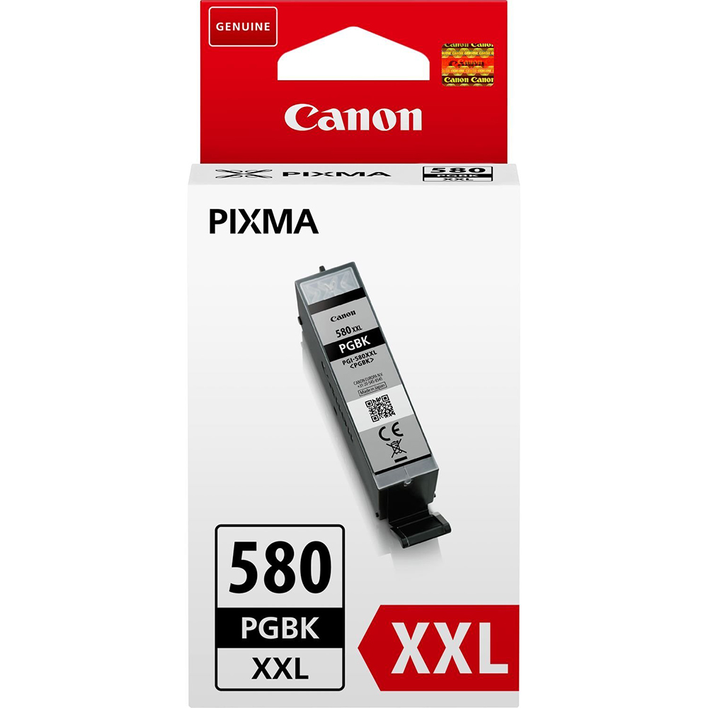 Picture of Canon Tintenpatrone CLI-580PGBK XXL, schwarz, Füllmenge 25.7ml