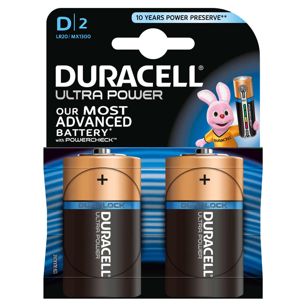 Bild von Duracell Ultra Power D