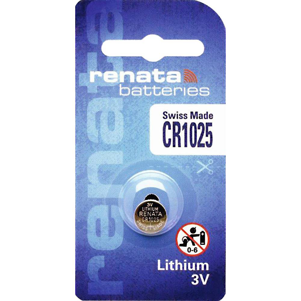 Bild von Renata batteries Knopfzellenbatterie CR1025