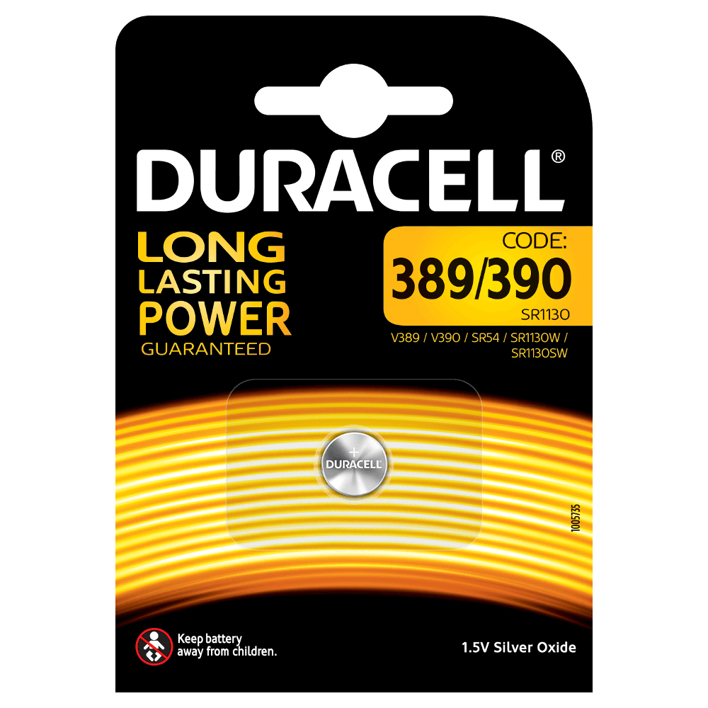 Bild von Duracell Knopfzellenbatterie 389/390