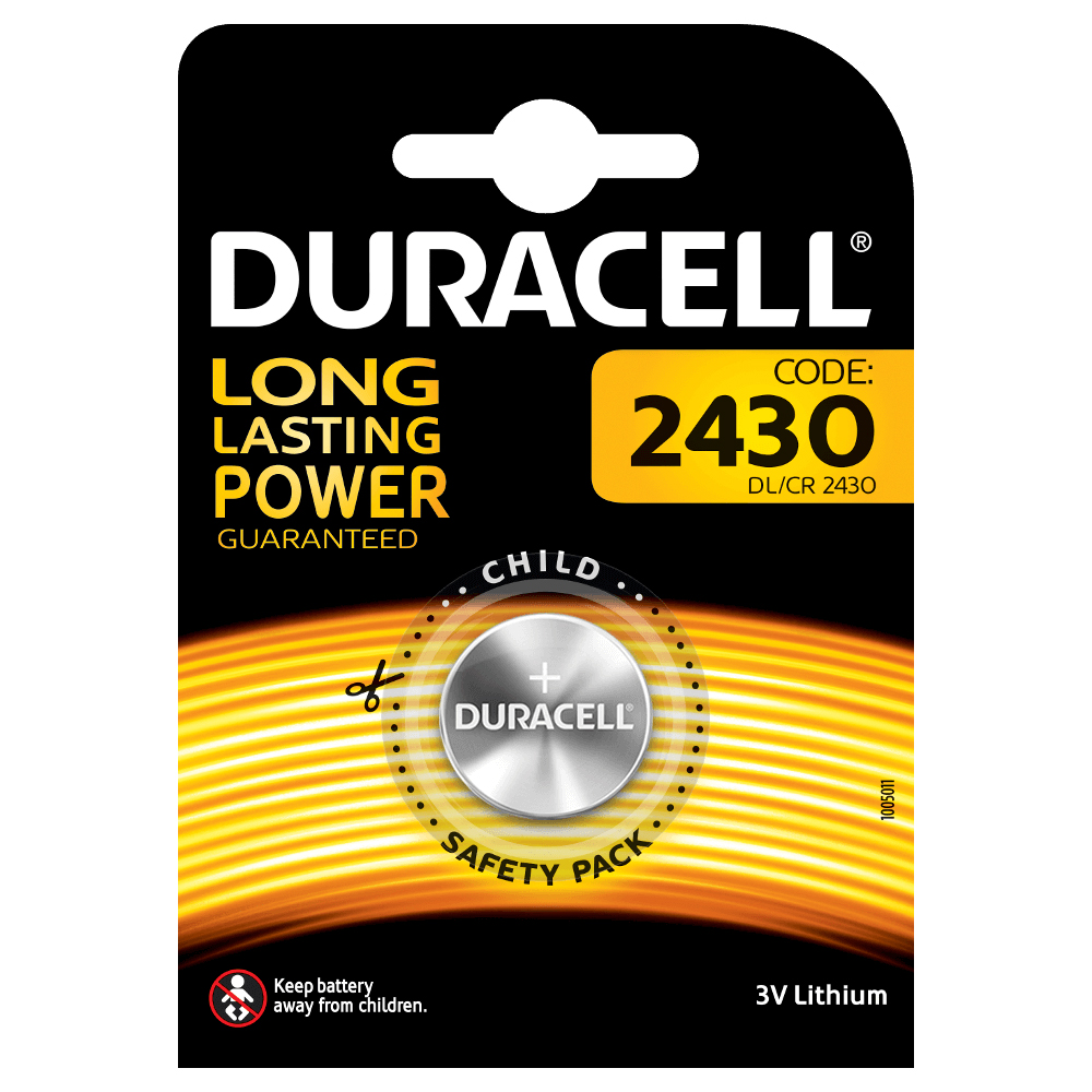 Bild von Duracell Knopfzellenbatterie 2430