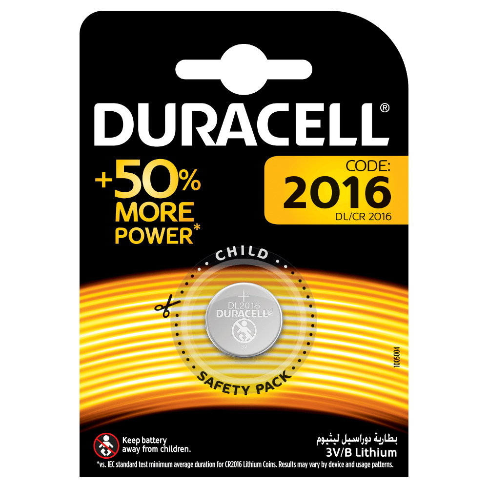 Bild von Duracell Knopfzellenbatterie 2016