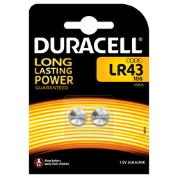 Bild von Duracell Knopfzellenbatterie LR43