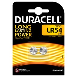 Bild von Duracell Knopfzellenbatterie LR54