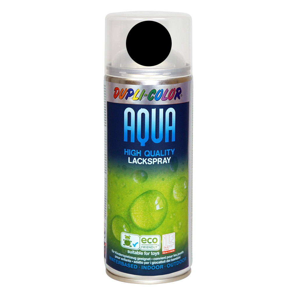 Picture of Dupli-Color Aqua Lackspray Schwarz 350ml