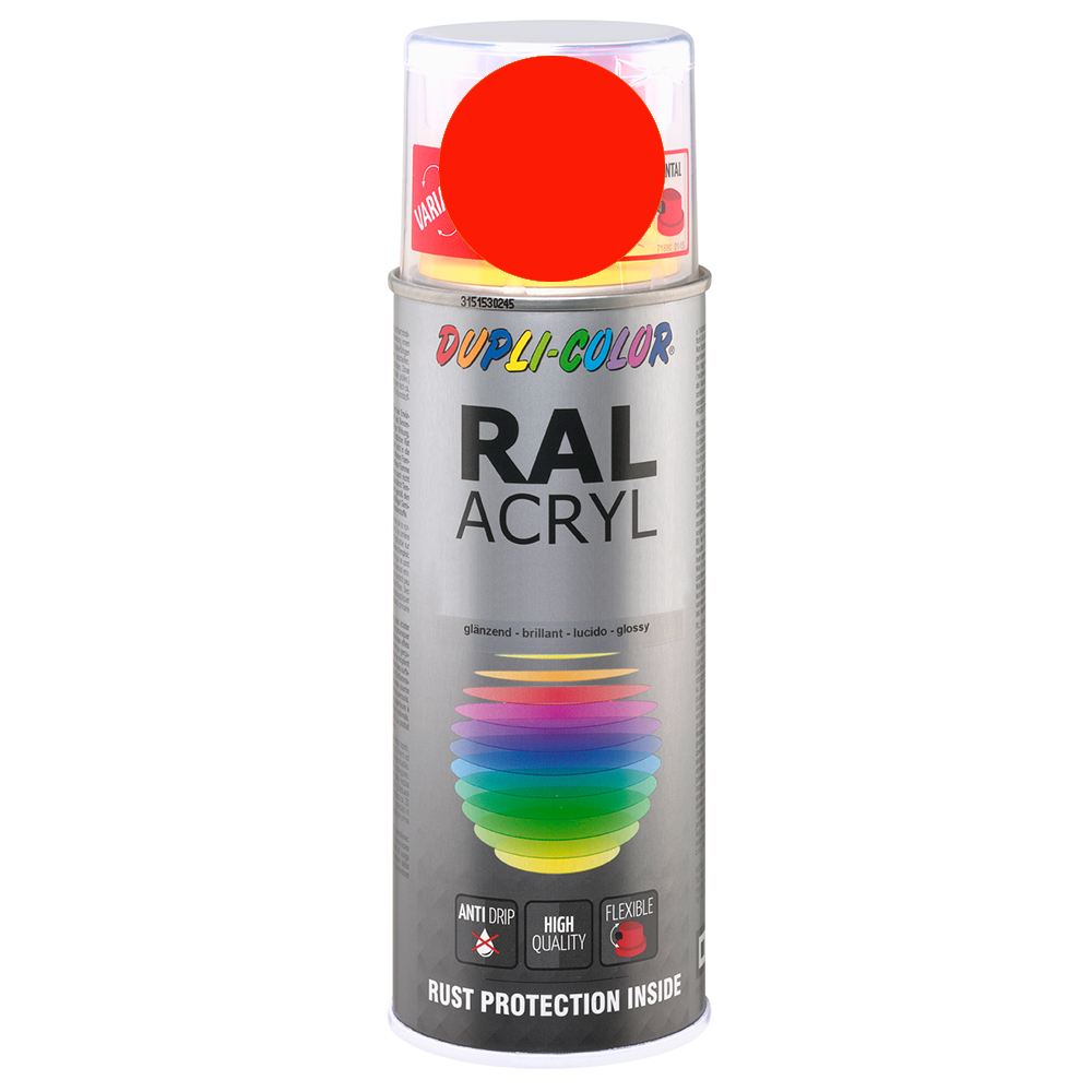 Bild von Dupli-Color Acryl-Lack RAL 3000 Feuerrot 400ml