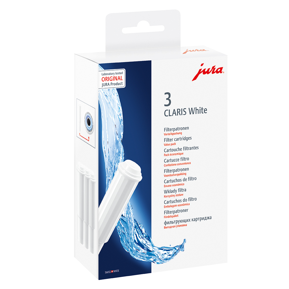 Bild von JURA CLARIS White Filterpatrone 3er-Pack