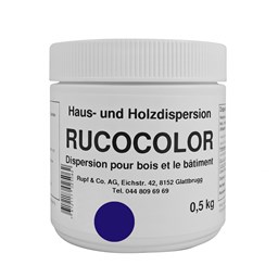 Bild von Ruco Rucocolor Haus- und Holzdispersion RAL5002 Ultramarinblau 0,5kg
