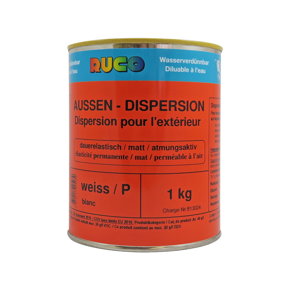 Bild von Ruco Aussendispersion Weiss 1kg