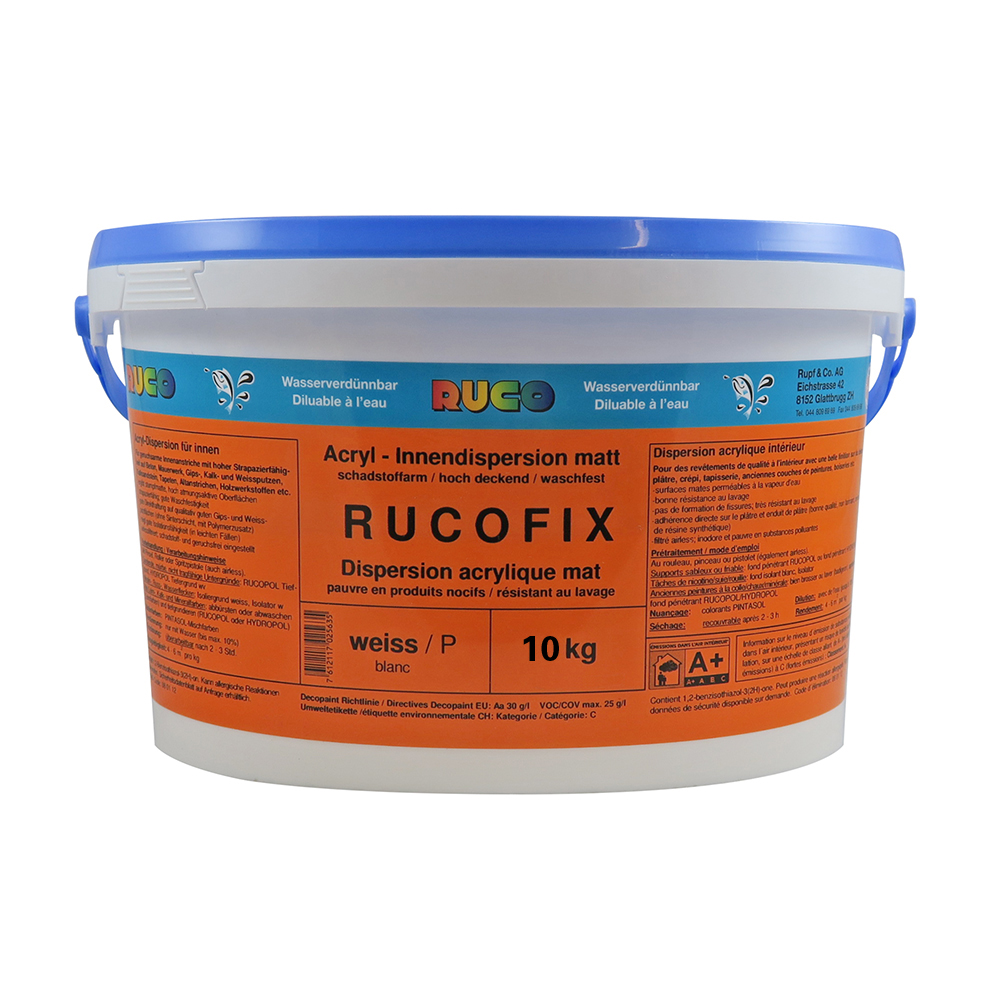 Bild von Ruco Rucofix Innendispersion Weiss 10kg